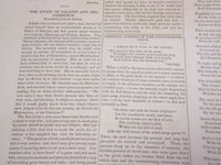 1839 THE NEW YORK LITERARY GAZETTE NEWSPAPER LOT OF 12 - EMERSON - NP 1814