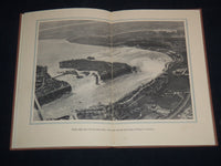 1920'S THE LENGTHENING OF NIAGARA FALLS BOOK - NICE PHOTOS - J 8528