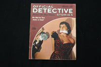 1953 NOV OFFICIAL DECTECTIVE STORIES MAGAZINE - HUNTERS ON GASPE COVER - E 10037
