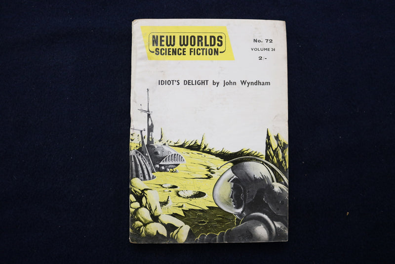 1958 JUNE NEW WORLDS SOFTCOVER DIGEST MAGAZINE - VOLUME 24, NUMBER 72 - K 436