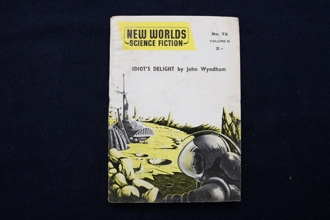 1958 JUNE NEW WORLDS SOFTCOVER DIGEST MAGAZINE - VOLUME 24, NUMBER 72 - K 436