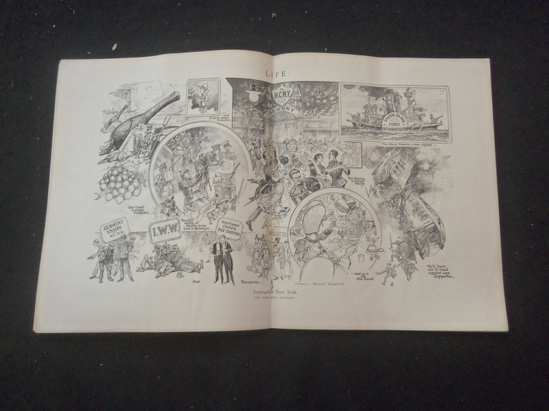 1915 APRIL 29 LIFE MAGAZINE - WHEN THE WORLD WAS YOUNG - L 761E