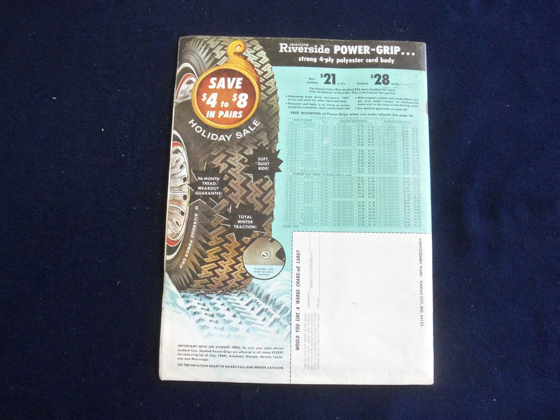 1970 WINTER MONTGOMERY WARD CATALOG - KANSAS CITY, MISSOURI - J 8463