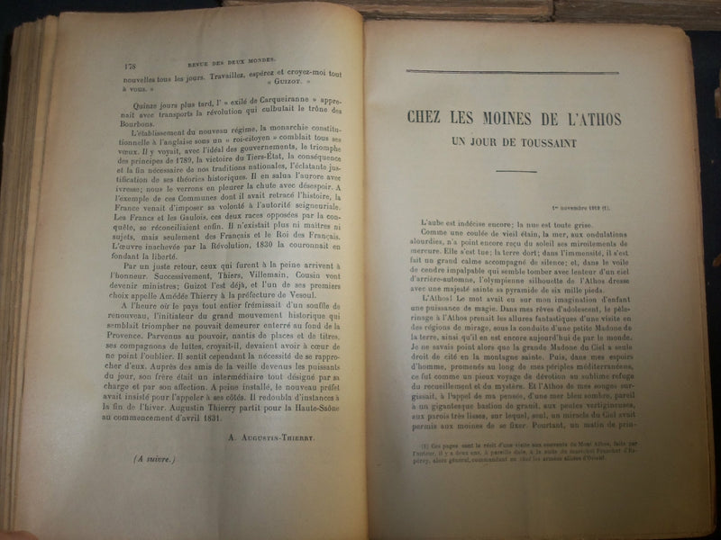 1921-1922 REVUE DES DEUX MONDES MAGAZINE - LOT OF 28 - FRENCH - WR 878A