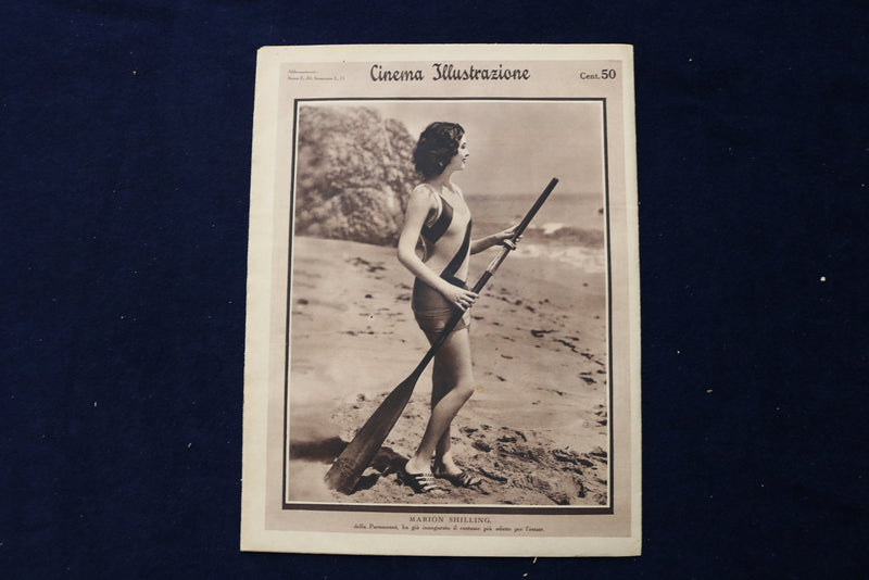 1931 MAY 13 CINEMA ILLUSTRAZIONE MAGAZINE - MARLENE DIETRICH COVER - E 23806