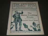 1901 JUNE 8 THE SATURDAY EVENING POST MAGAZINE - ILLUSTRATED COVER - SP 536