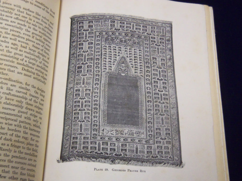 1937 ORIENTAL RUGS ANTIQUE & MODERN BOOK BY WALTER A. HANLEY NEW EDN - KD 3420