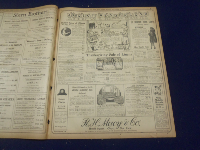 1920 NOVEMBER 14 NEW YORK TIMES - KERMIT ROOSEVELT IN SHIP PROJECT - NT 8454