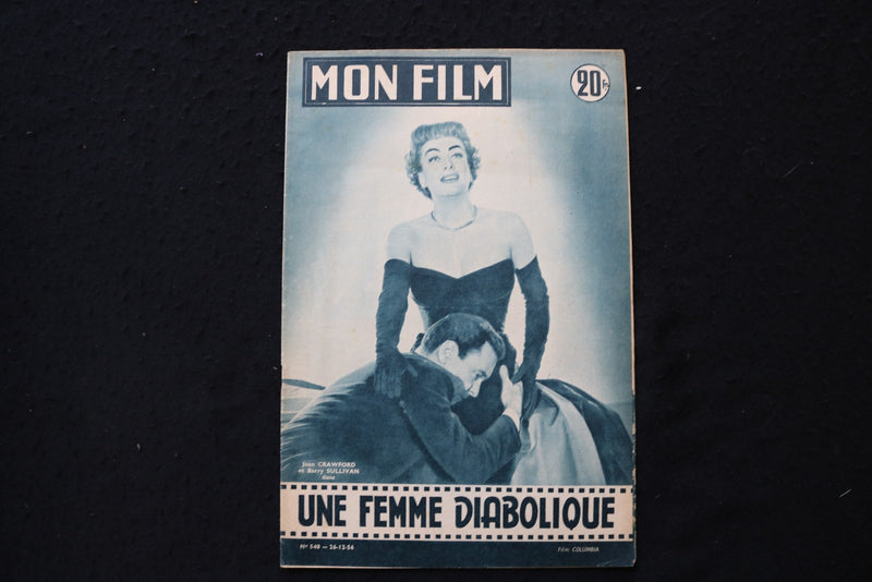 1956 DECEMBER 26 MON FILM MAGAZINE - JOAN CRAWFORD COVER - E 26093