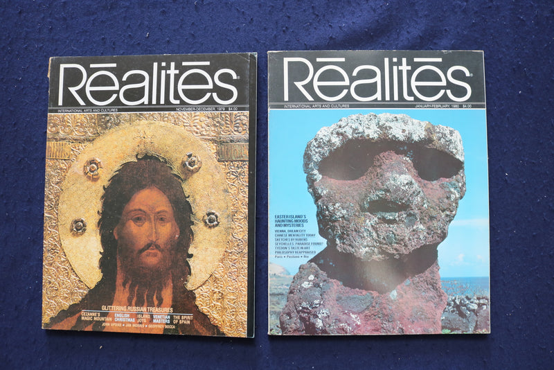 1971-1981 REALITES MAGAZINE - LOT OF 9 - O 3595