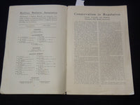 1910-1911 RAILWAY BUSINESS ASSOCIATION BULLETIN LOT OF 3 ISSUES - K 2109