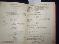1934 ELECTOMAGNETIC WAVES HARDCOVER BOOK BY F.W.G. WHITE - KD 9124