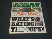 1976 OCTOBER 18 NEW YORK MAGAZINE - WHAT'S EATING THE COPS? - SP 3853
