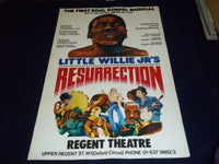1973 LITTLE WILLIE JR'S RESURRECTION REGENT THEATER POSTER LON SATTON - P 185