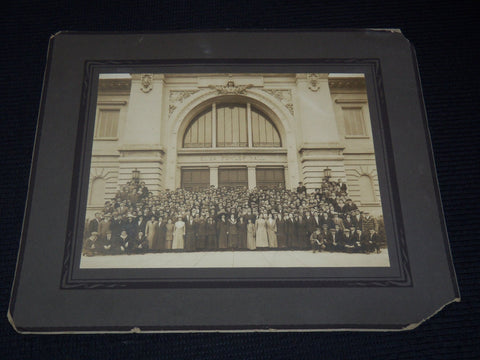 EARLY ELIZA FOWLER HALL - PURDUE GROUP PHOTO - MOUNTED - 13 3/4x11 3/4 - #180
