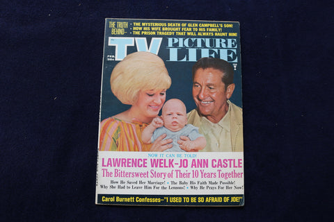 1970 FEBRUARY TV PICTURE LIFE MAGAZINE - LAWRENCE WELK COVER - E 12864