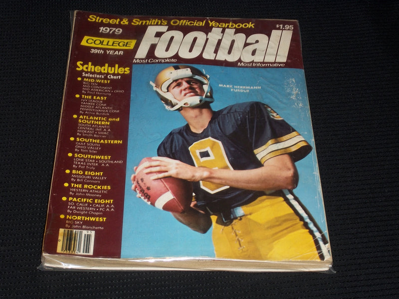 1979 STREET & SMITH'S COLLEGE FOOTBALL YEARBOOK MAGAZINE - HERRMANN - E 3181