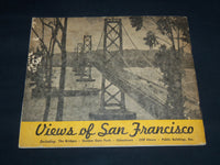1940'S VIEWS OF SAN FRANCISCO SOUVENIR VIEW BOOK - GREAT PHOTOS - J 8900
