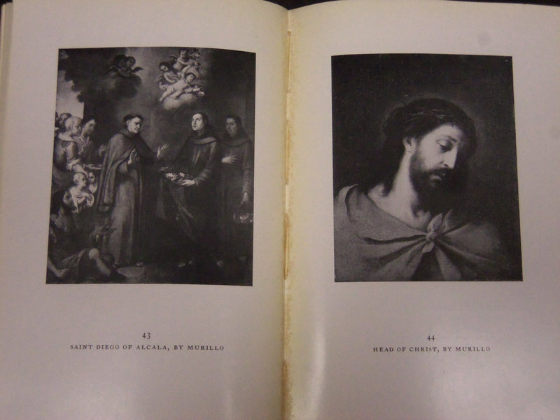 1928 SPANISH PAINTINGS CATALOG EL GRECO TO GOYA BOOK - NICE ILLUS. - J 5192