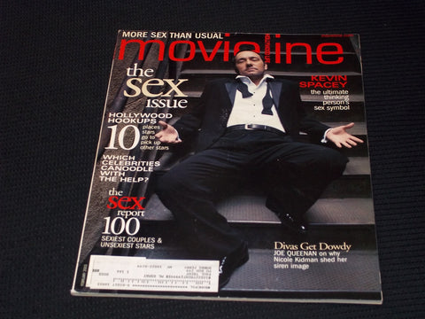 2003 FEBRUARY MOVIELINE MAGAZINE - KEVIN SPACEY FRONT COVER - E 13768