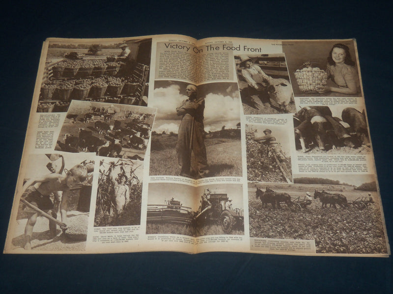 1944 OCTOBER 8 THE PITTSBURGH PRESS SUNDAY ROTO SECTION - FALL BEAUTY - NP 4468