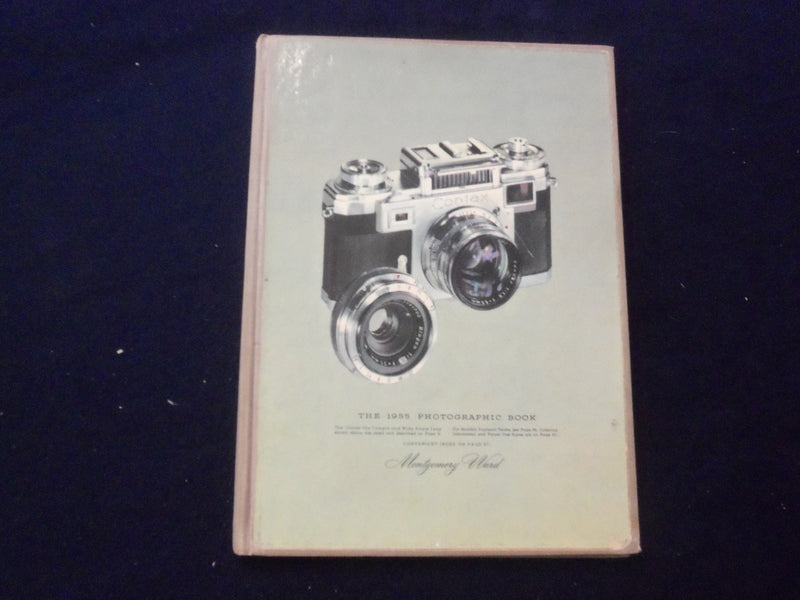 1955 MONTGOMERY WARD PHOTOGRAPHIC CATALOG - HARDCOVER - R 96T