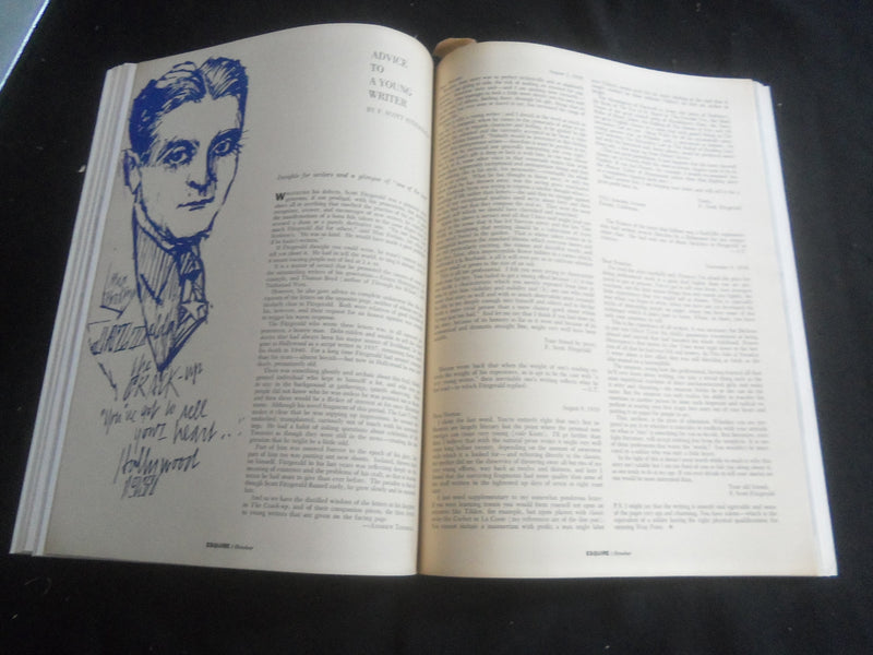 1958 OCTOBER ESQUIRE MAGAZINE - SILVER ANNIVERSARY ISSUE - WITH WRAPPER- B 5536D