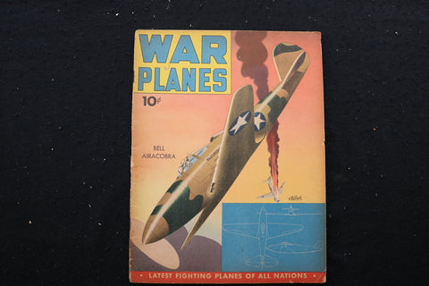 1942 WAR PLANES MAGAZINE - BELL AIRACOBRA COVER - SP 2617X