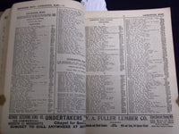 1912 WINTER NEW ENGLAND TELEPHONE DIRECTORY SECTION 4 - J 8816