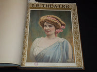 1909 JULY-DECEMBER LE THEATRE MAGAZINE BOUND VOLUME - 12 ISSUES - KD 2278L