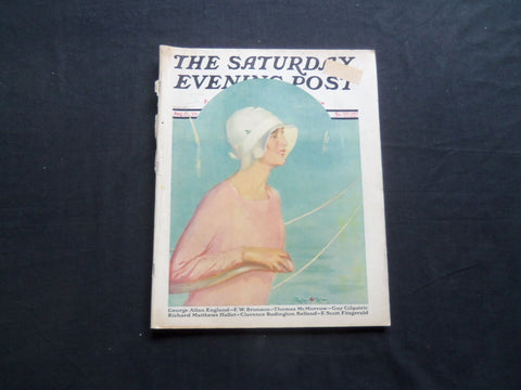 1929 AUGUST 17 THE SATURDAY EVENING POST MAGAZINE - ILLUSTRATED COVER -SP 1352