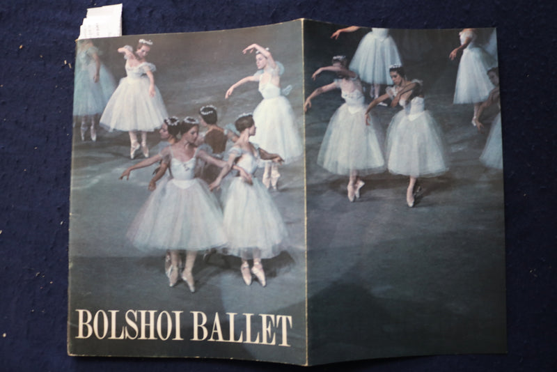 1966 THE BOLSHOI BALLET PROGRAM - K 1760