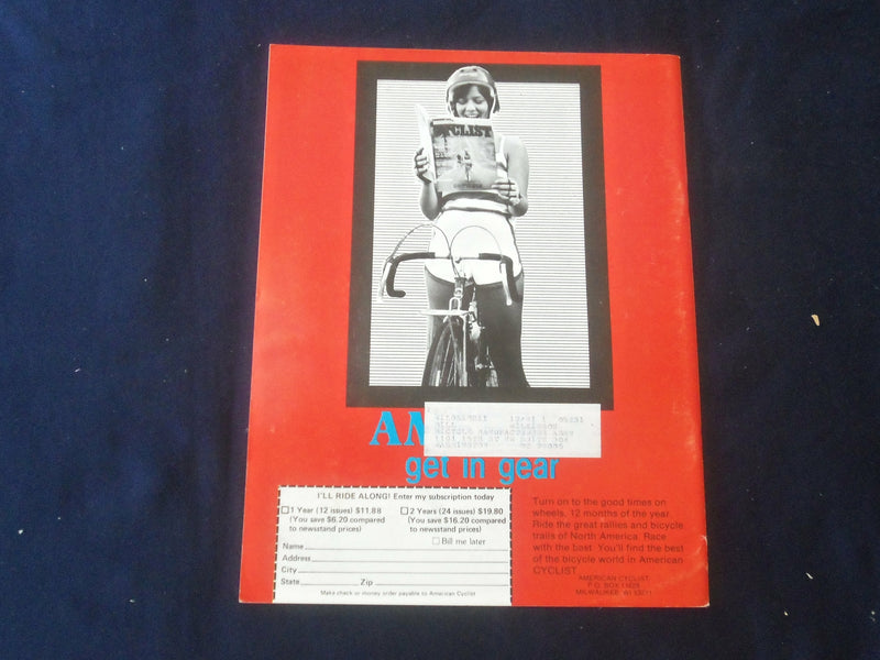 1981 JANUARY AMERICAN CYCLIST MAGAZINE - - ST 4938B