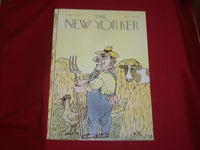 1978 SEPTEMBER 18 NEW YORKER MAGAZINE FRONT COVER ONLY - GREAT ART FOR FRAMING
