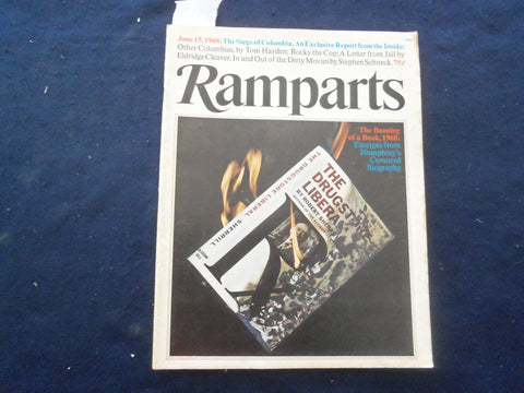 1968 JUNE 15 RAMPARTS MAGAZINE -A LETTER FROM JAIL BY ELDRIDGE CLEAVER- SP 5746B