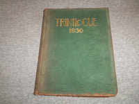 1930 THE TRINILOGUE TRINITY COLLEGE YEARBOOK - WASHINGTON, D.C. - YB 2501