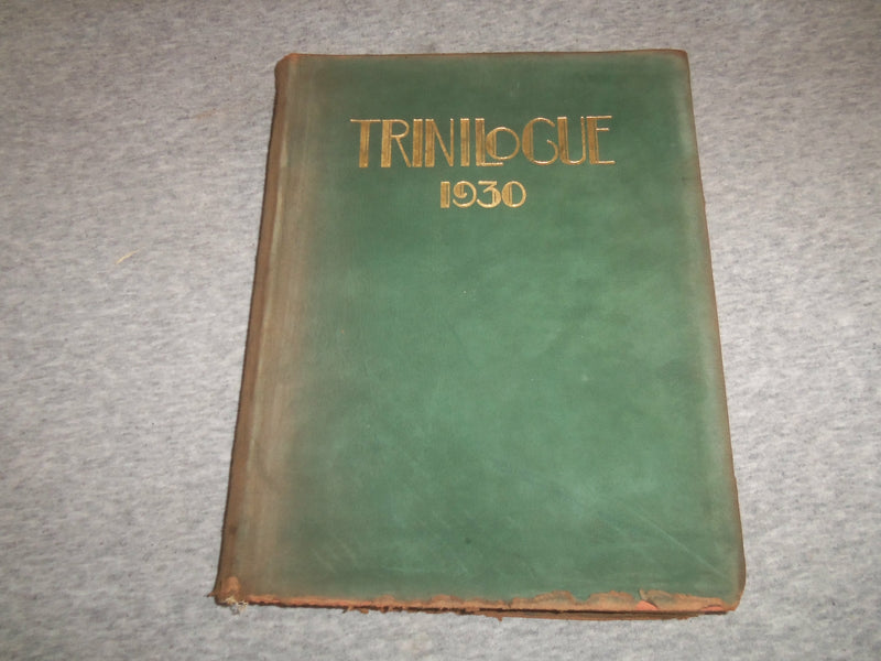 1930 THE TRINILOGUE TRINITY COLLEGE YEARBOOK - WASHINGTON, D.C. - YB 2501