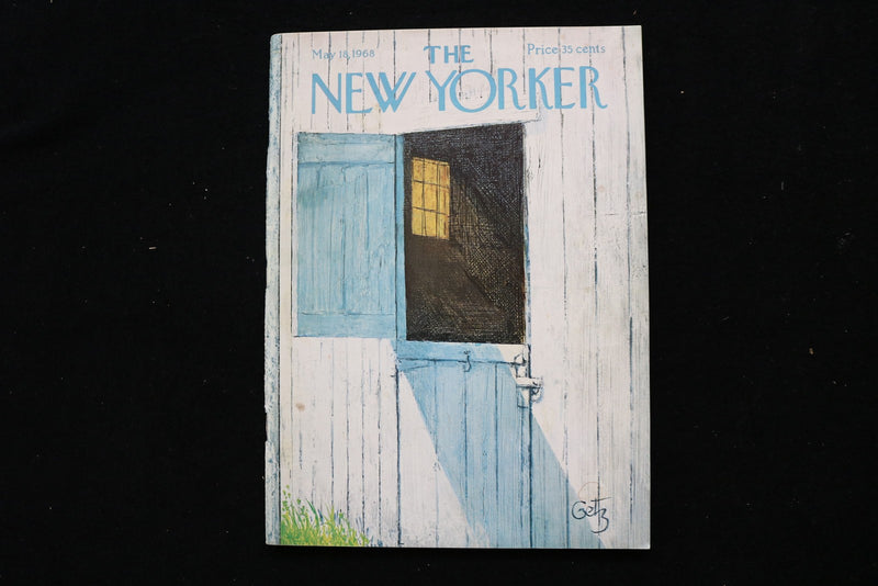 1968 MAY 18 NEW YORKER MAGAZINE - GREAT ILLUSTRATED COVER - NY 2754