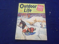 1940 FEBRUARY OUTDOOR LIFE MAGAZINE - NICE ILLUSTRATED COVER - ST 267X