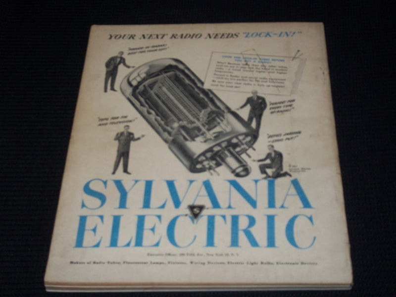 1946 NOVEMBER RADIO NEWS MAGAZINE - NEW TRANSMITTER FRONT COVER - E 5189