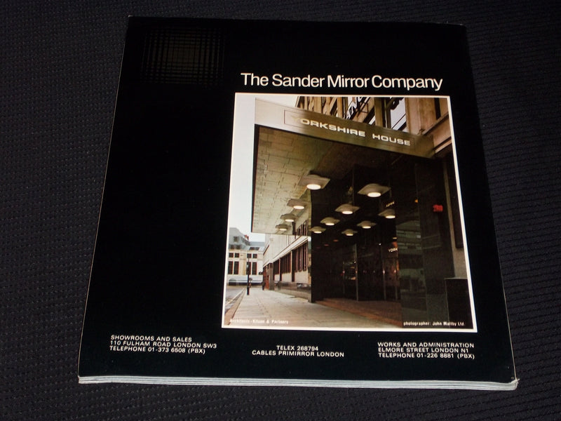 1981 NOVEMBER ARCHITECTURAL REVIEW MAGAZINE - COMPETITION RESULTS COVER - E 4070
