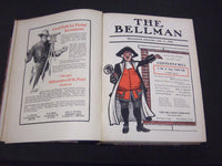1908 THE BELLMAN MAGAZINE BOUND VOLUME LOT OF 2 COMPLETE YEAR - PHOTOS - R 416
