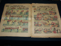 1930-1932 DAYTON DAILY NEWS COLOR COMIC PAGES LOT OF 26 -BUNGLE FAMILY - NTL 82I