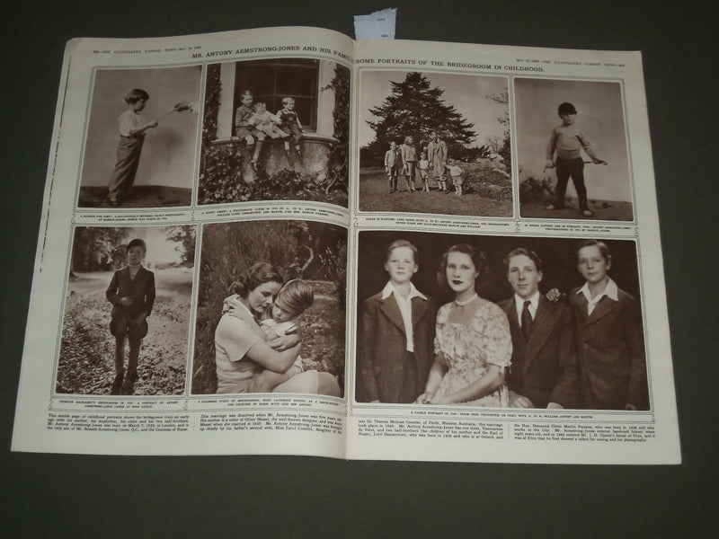 1960 MAY 14 THE ILLUSTRATED LONDON NEWS MAGAZINE - ROYAL WEDDING NUMBER- SP 8306