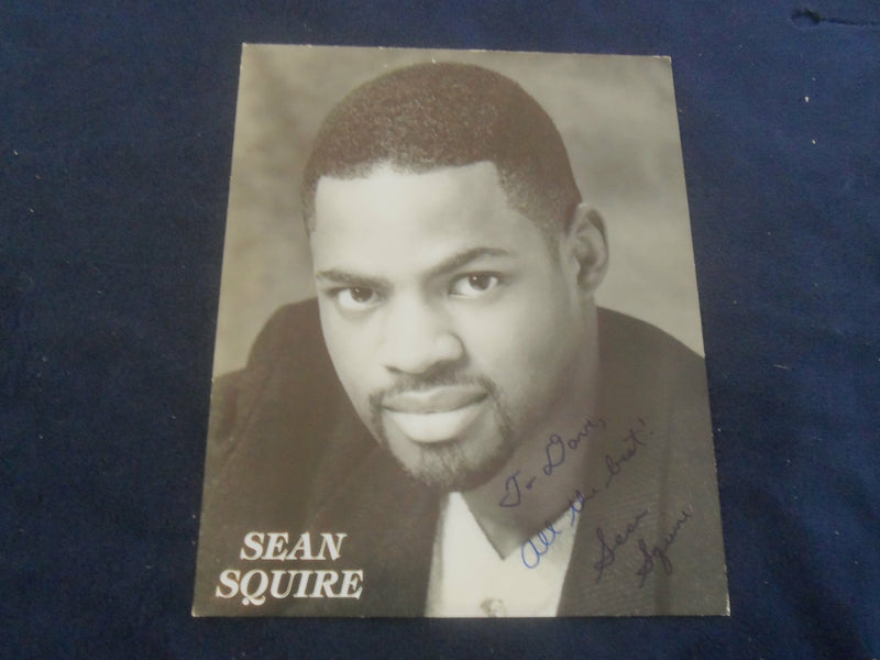 SEAN SQUIRE 8x10 AUTOGRAPHED PHOTOGRAPH