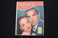 1952 AUGUST 10 BOLERO FILM MAGAZINE - TYRONE POWER & ANN BLYTH COVER - E 25902