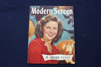 1944 NOVEMBER MODERN SCREEN MAGAZINE - SHIRLEY TEMPLE COVER - E 17259