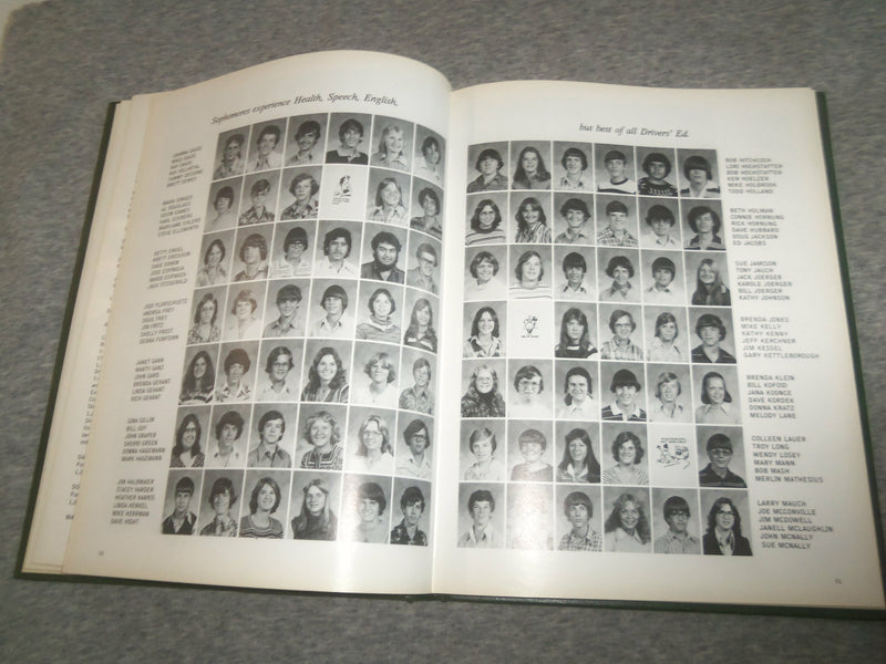 1978 ATODNEM MENDOTA HIGH SCHOOL YEARBOOK - MENDOTA, ILLINOIS - YB 2488