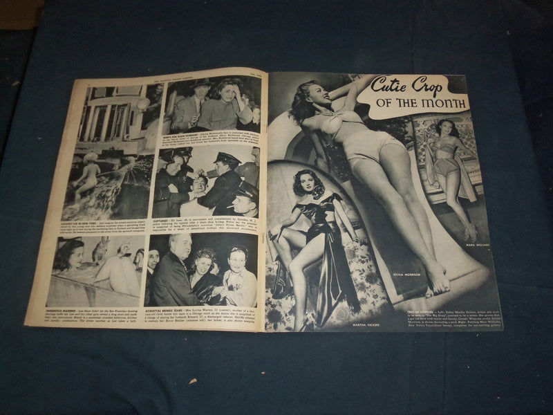 1946 JULY THE NATIONAL POLICE GAZETTE MAGAZINE - MARIE MCDONALD - B 5924