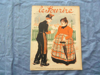 1903 JULY 18 LE SOURIRE MAGAZINE - ILLUSTRATED COMEDY - FRENCH TEXT - SP 4865T